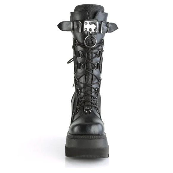 DEMONIA Shaker-70 Calf-High Boots NWOT size US 6 - Picture 4 of 7